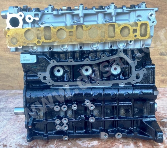 Двигатель 2KD В СБОРЕ без навесного Toyota (комплектация SUB) 19000-30440 GMP, Ю.Корея — фото 3